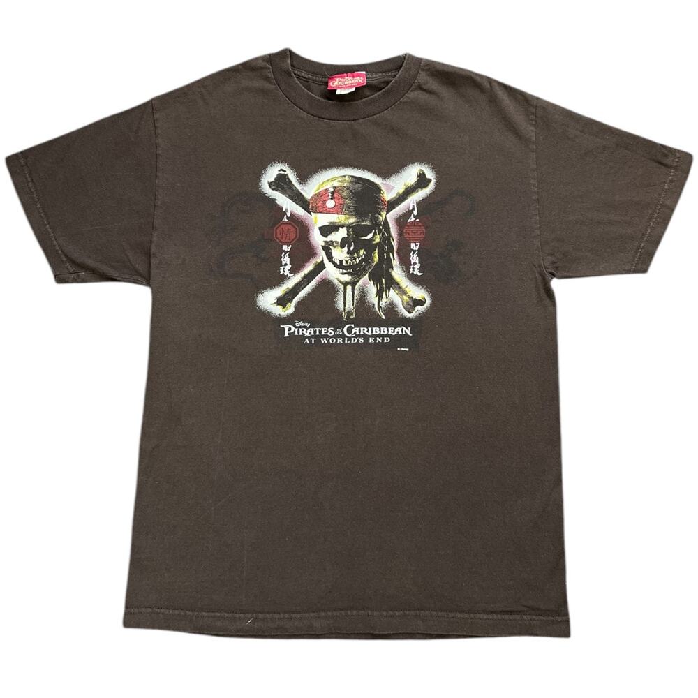 2007 Disney Pirates of The Caribbean At World’s End Movie Promo T Shirt Large